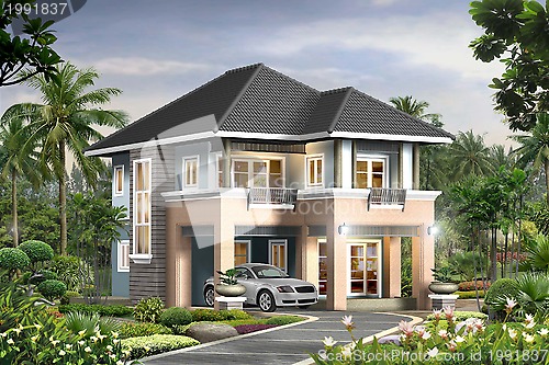 Image of 3d house