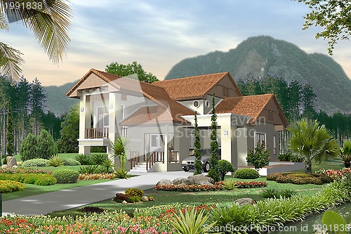 Image of 3d house