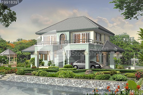 Image of 3d house