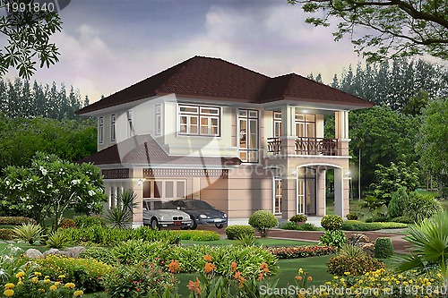 Image of 3d house
