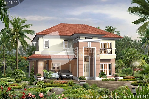 Image of 3d house