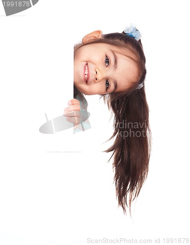 Image of Girl with white board