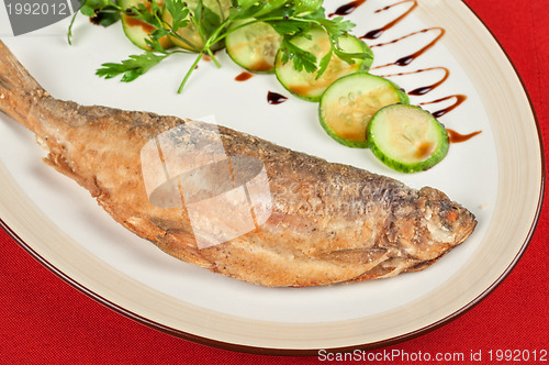 Image of Fried peled fish