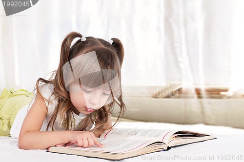 Image of Girl with book