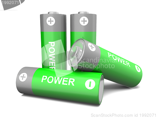 Image of Green batteries
