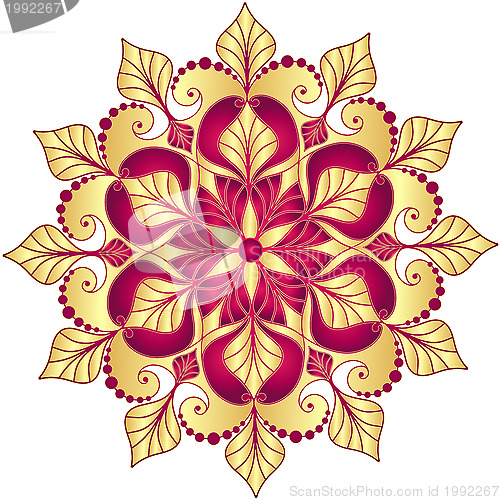 Image of Christmas snowflake