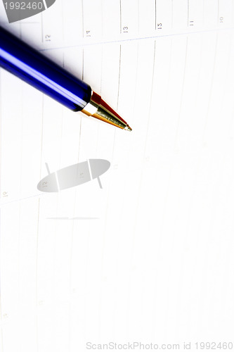 Image of Color pencil and agenda