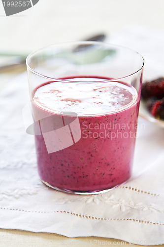 Image of Mulberry smoothie