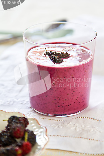 Image of Mulberry smoothie