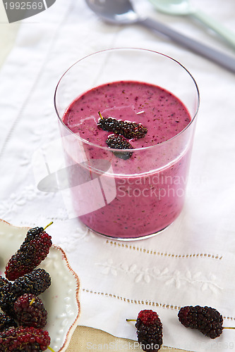 Image of Mulberry smoothie