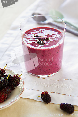 Image of Mulberry smoothie
