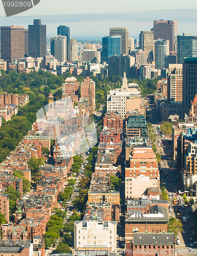 Image of Boston Back Bay aerial