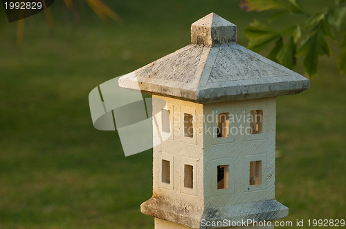 Image of Asian garden lantern