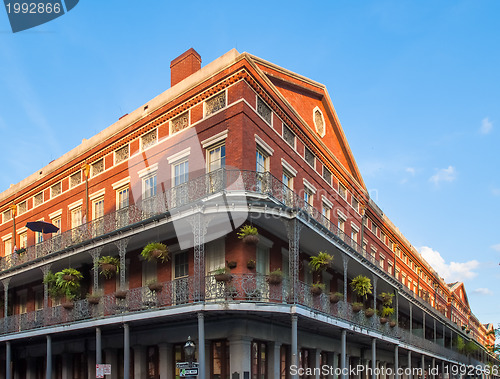 Image of Brick Building in French Quarter