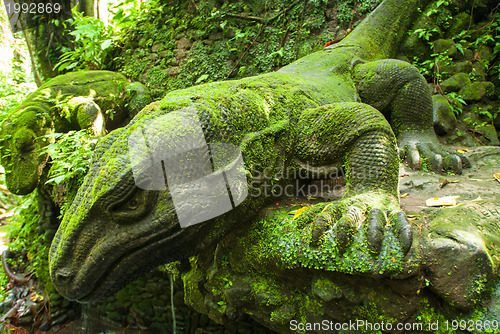 Image of Ancient sculpture in Bali