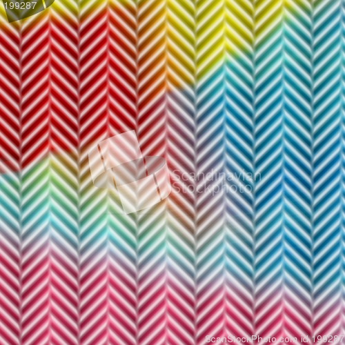 Image of Colorful Herringbone Pattern