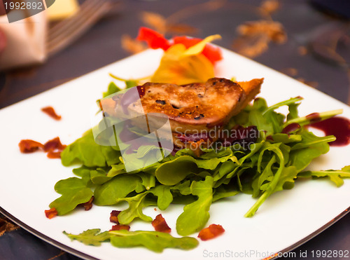 Image of Sliced meat at a restaurant