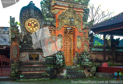 Image of Bali temple medallion