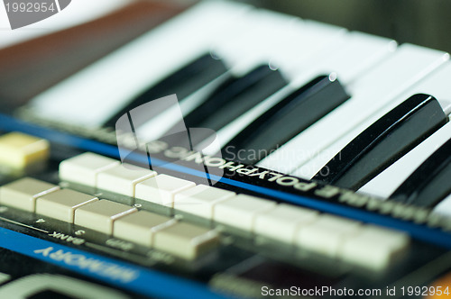 Image of Synthesizer keyboard