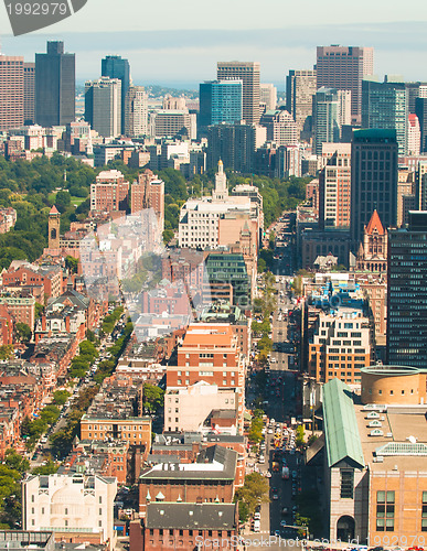 Image of Boston Back Bay aerial