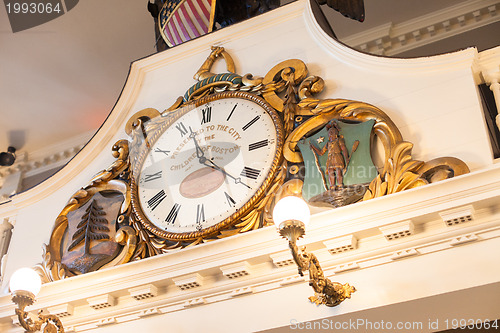 Image of Clock, Assembly Hall, Fanueil Hall, Boston