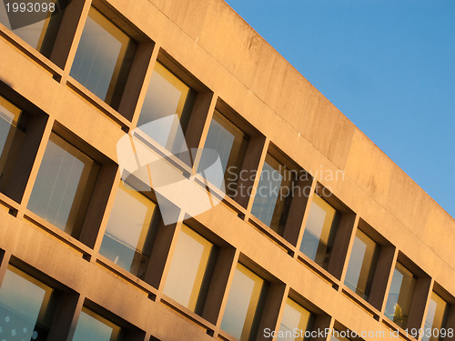 Image of Architectural detail, concrete building