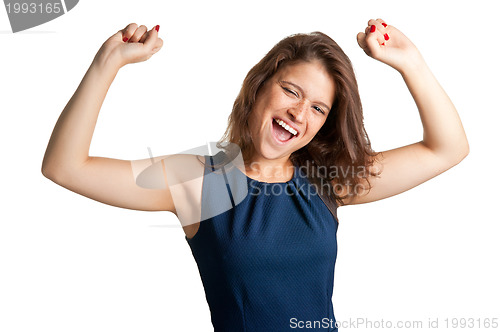 Image of Happy Positive Girl