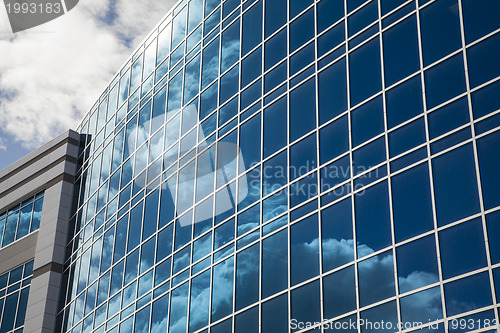 Image of Dramatic Corporate Building Abstract
