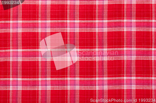 Image of Checkered napkin