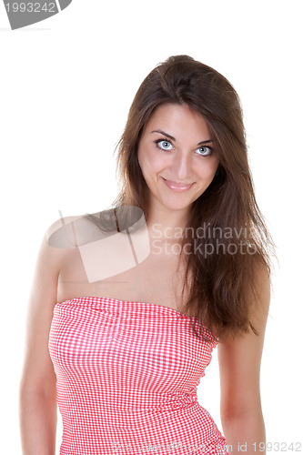 Image of portrait of beautiful girl