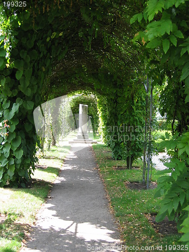 Image of castle path, de Haar