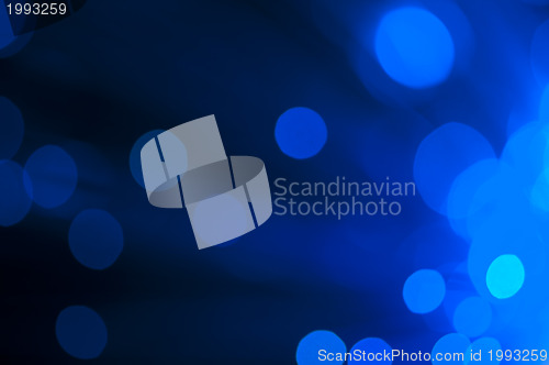 Image of Festive lights and circles. Christmas background