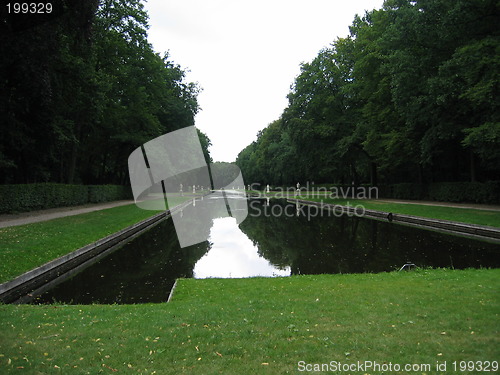 Image of water by castle de Haar