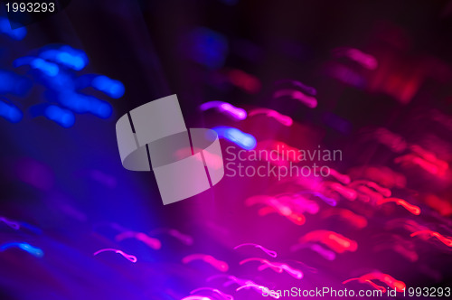 Image of Festive lights and circles