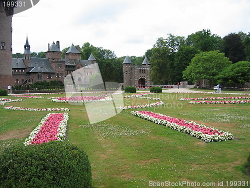 Image of castle garden, de Haar