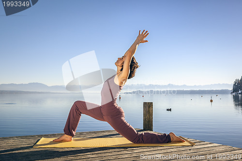 Image of yoga woman
