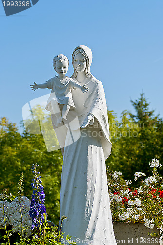 Image of Saint Mary with Jesus