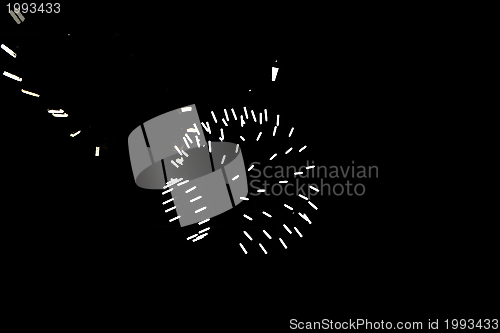 Image of lights in the dark
