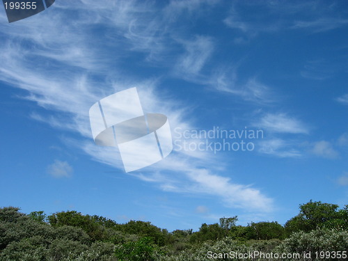 Image of cloud formations over Schiermonnikoog