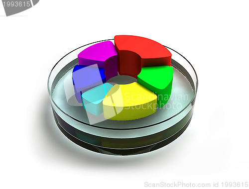 Image of ABSTRACT COLORFUL BUTTON