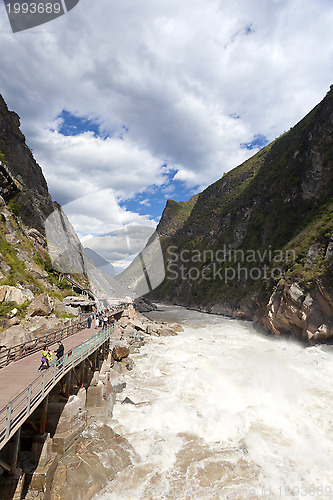 Image of Tiger Leaping Gorge in Lijiang, Yunnan Province, China. 