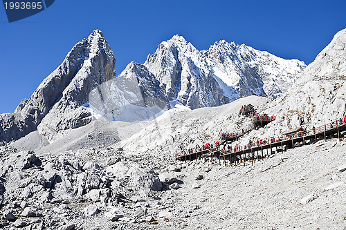 Image of Jade Dragon Snow Mountain in Lijiang, Yunnan, China