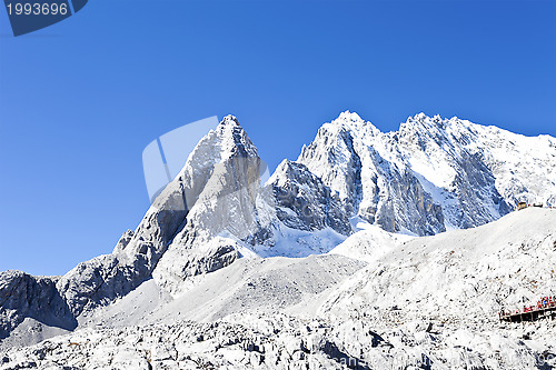 Image of Jade Dragon Snow Mountain in Lijiang, Yunnan, China