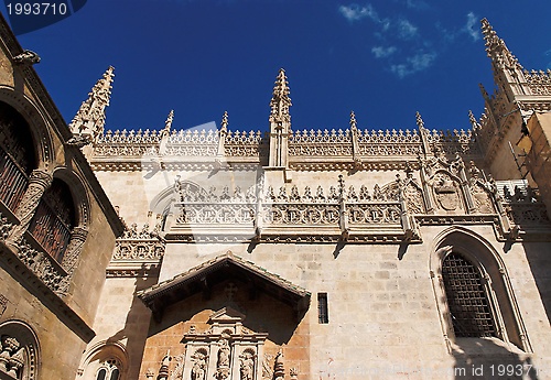 Image of Facade of the cathedral of Granada, Spain