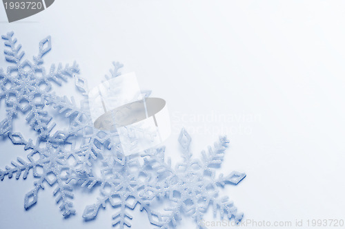 Image of Snowflakes background