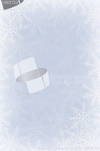 Image of Snowflakes background