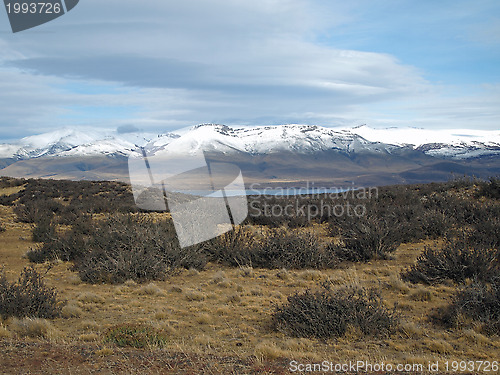 Image of Patagonia in fall, Torres del Paine area