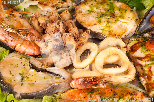 Image of Assorted seafood