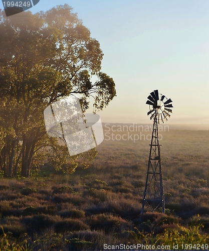 Image of Windmill water pump