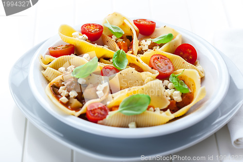 Image of Pasta with vegetable stew